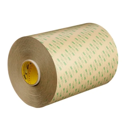 3M™ Adhesive Transfer Tape 468MP, Clear, 5 mil, 12 in x 180 yd, 1 Roll/Case