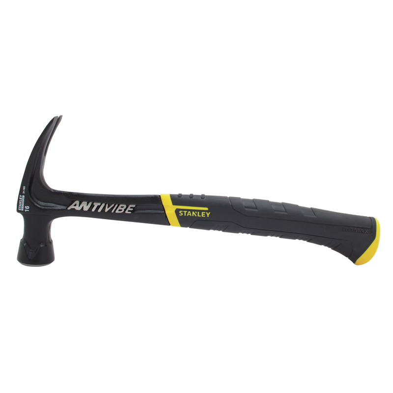 Stanley 51-163 FatMax 16 oz Smooth Face Nailing Rip Claw Hammer 5.50 in.