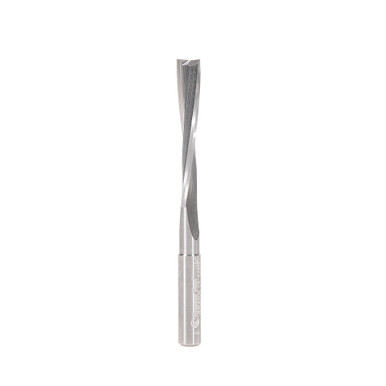 Amana Tool 48468 CNC Solid Carbide Foam Cutting Up-Cut Spiral 1/4 D x 1-1/2 CH x 1/4 SHK x 3 Inch Long Flat Bottom Router Bit with Slow Helix