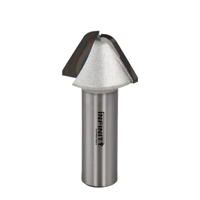 Infinity Tools 1/2" Shank 60° Lettering Router Bit