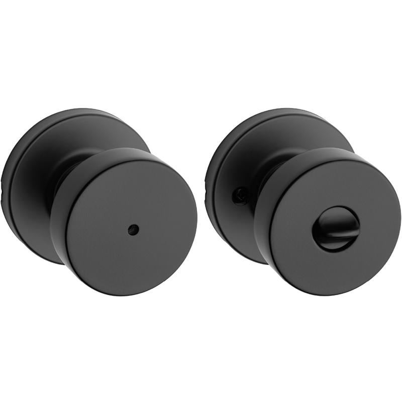 Kwikset 97300-930 Signature Series Pismo Matte Black Knob