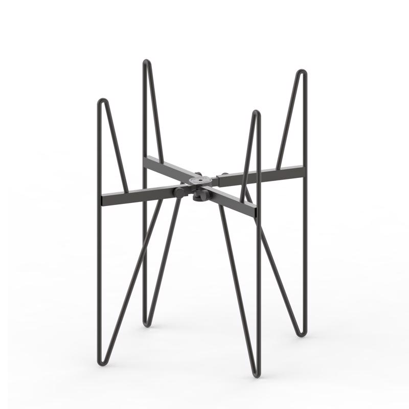 Gardien GD84245-C Black Steel Plant Stand