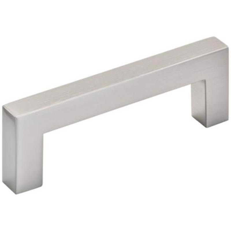 Amerock BP36578G10 Contemporary Bar Cabinet Pull 3 in. Satin Nickel Silver 1 pk