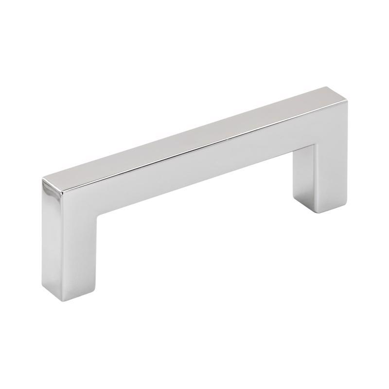 Amerock BP3657826 Monument Contemporary Bar Cabinet Pull 3 in. Polished Chrome Silver 1 pk