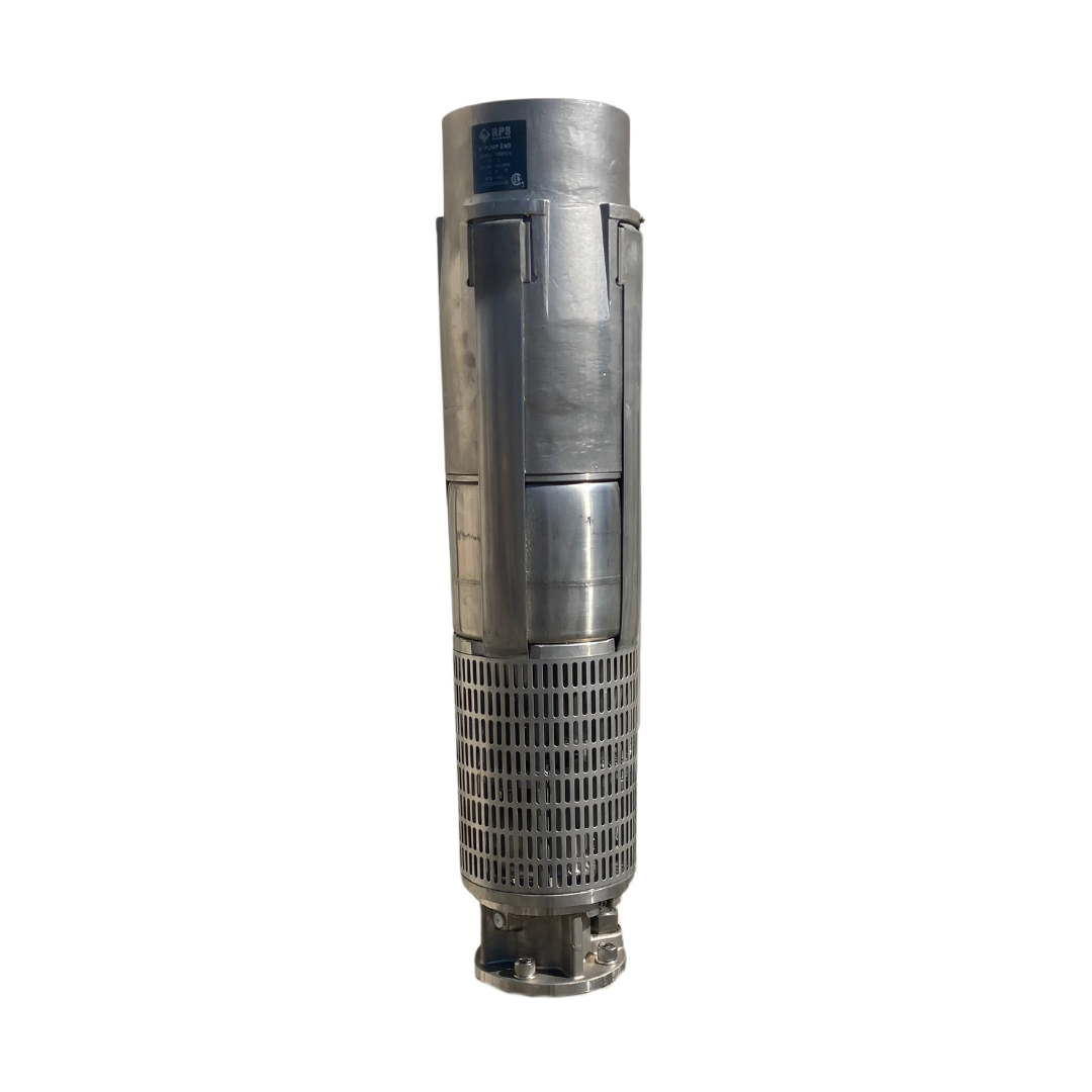 RPS Steel Pro 500RPS75-S 7" Submersible Pump End | Stainless Steel Impeller | 343-608 GPM