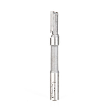 Amana Tool 51329 Carbide Tipped Panel Pilot Plunge with Center Pilot 1/2 D x 1-1/16 CH x 1/2 Inch SHK Single Flute Router Bit