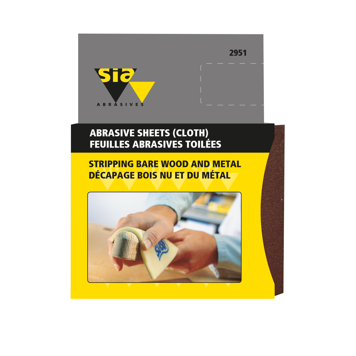 SIA FOAM BACKED ABRASIVE 150G