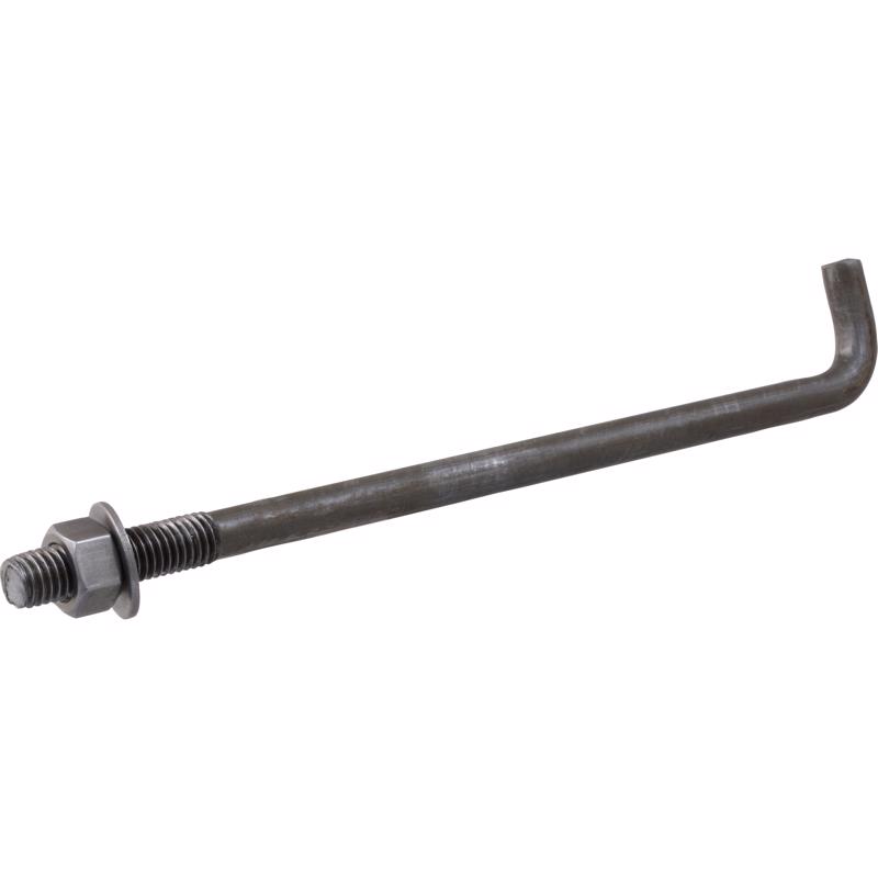 Hillman 260332 1/2 in. D X 12 in. L Steel Round Head Anchor Bolts 25 pk