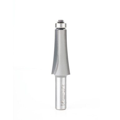Amana Tool 54542 Guitar Fingerboard Radiusing 12 Inch Radius x 0.8 Dia x 1-7/8 CH x 1/2 Inch Shank Router Bit
