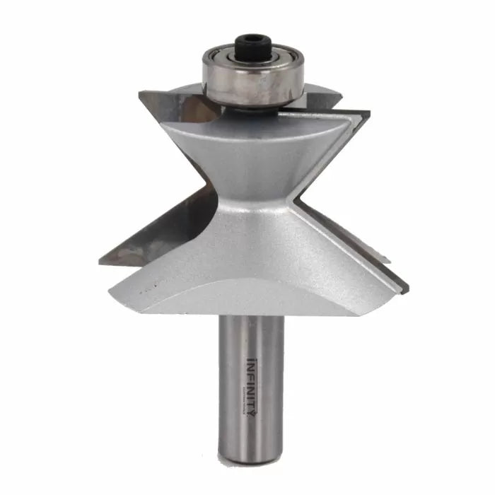Infinity Tools 1/2" Shank Crown Molding Edge Router Bit