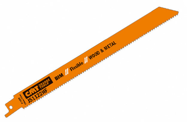 CMT JS1122HF-20 RECIPROCATING SAW BLADES for WOOD&METAL (BIM) 9”x 10TPI (20-PCS.)