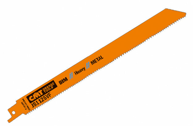 CMT JS1125VF-5 RECIPROCATING SAW BLADES for METAL (BIM) 9”x10-14TPI (5-PCS.)
