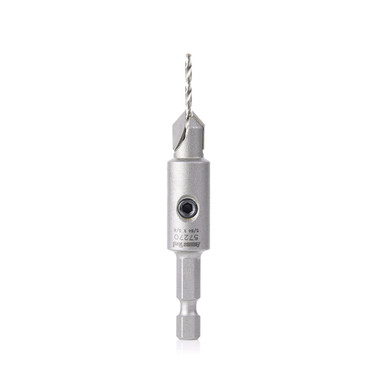 Amana Tool 57270 Replacement 82 Degree Carbide Tipped Countersink 3/8 D x 3/32 Drill D x 1/4 Inch Quick Release Hex SHK for Tool 55226
