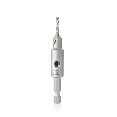 Amana Tool 57272 Replacement 82 Degree Carbide Tipped Countersink 3/8 D x 7/64 Drill D x 1/4 Inch Quick Release Hex SHK for Tool 55241