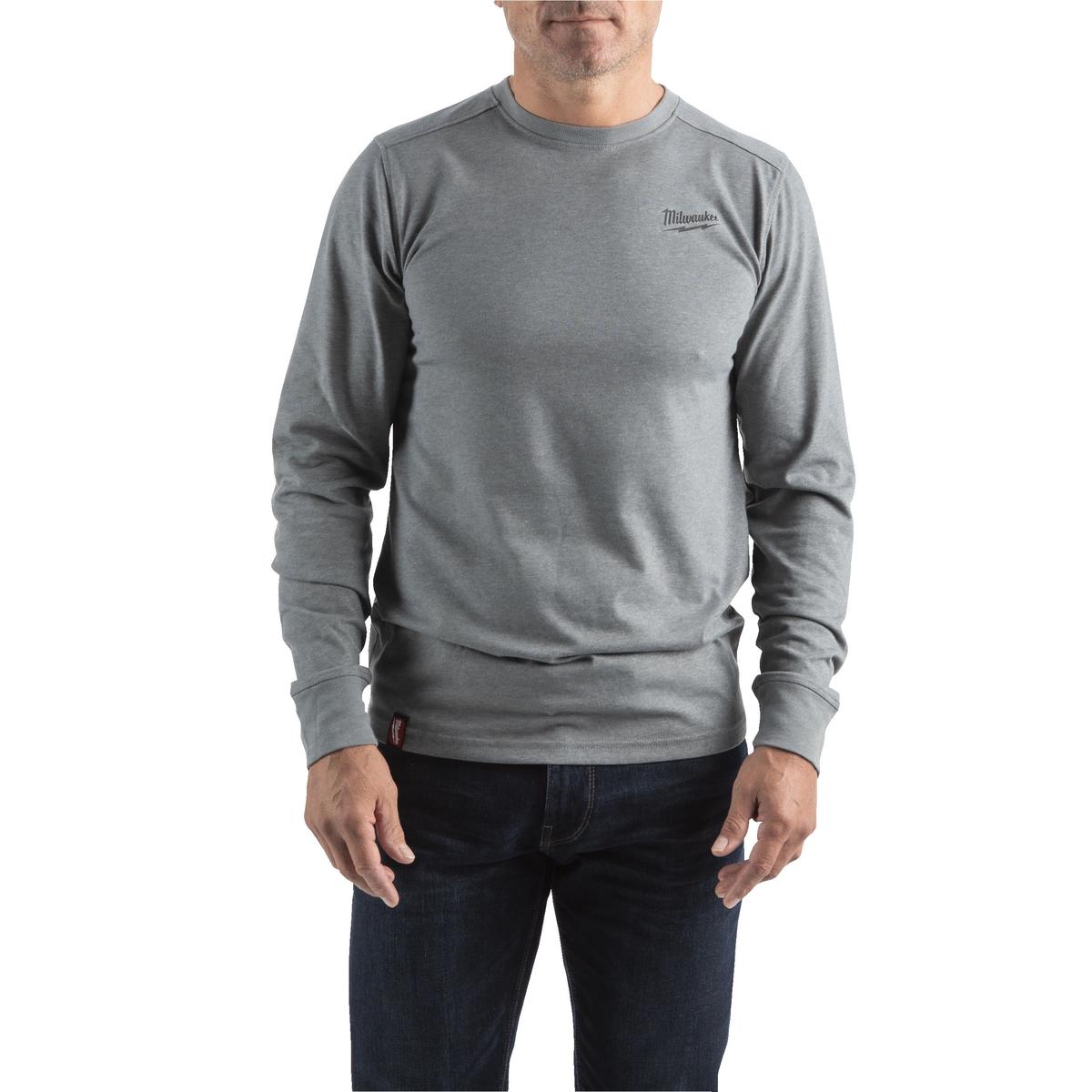 Milwaukee Hybrid Long Sleeve Shirt HTLSGR-XXL 4932492992