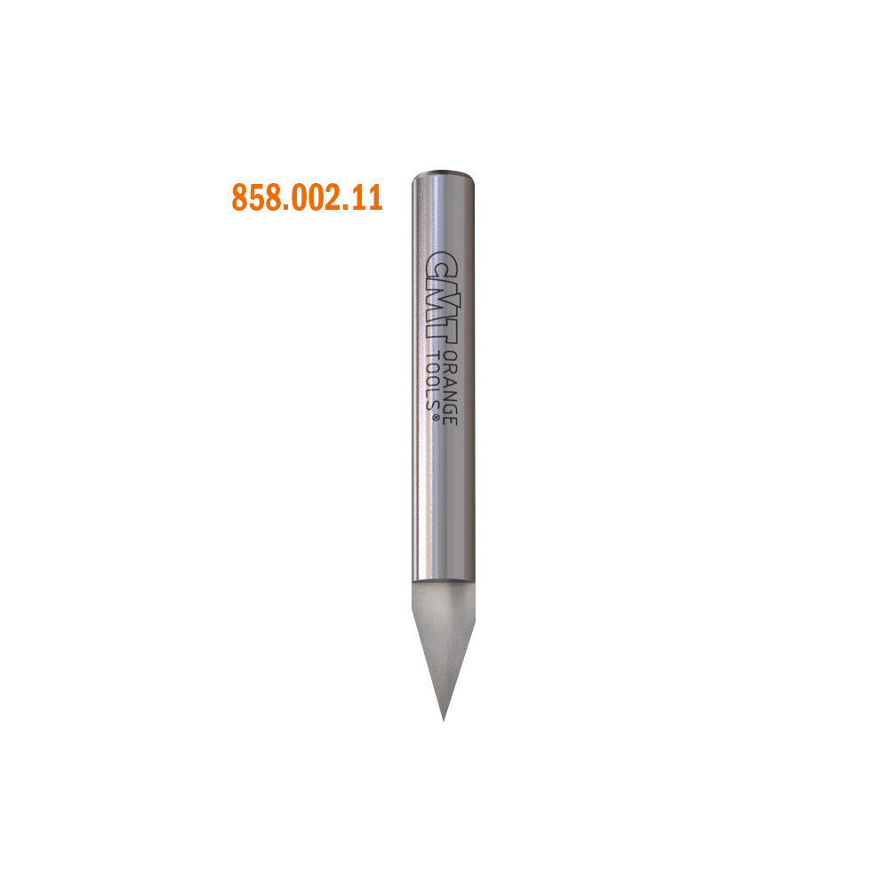 CMT 858.001.11 LASER POINT BIT D=1/2”x7/16” A=60° T=3 S=1/4”