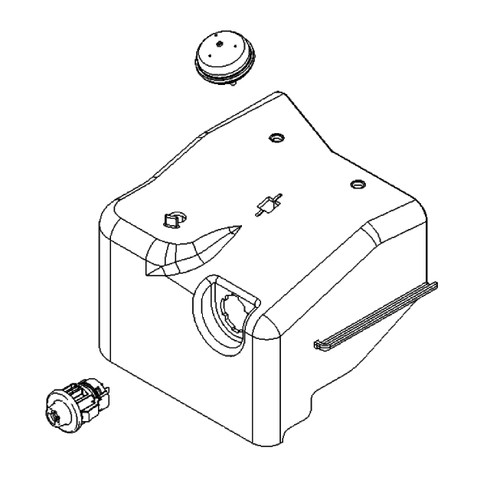 591843 HoodSnow Briggs and Stratton Genuine OEM Part