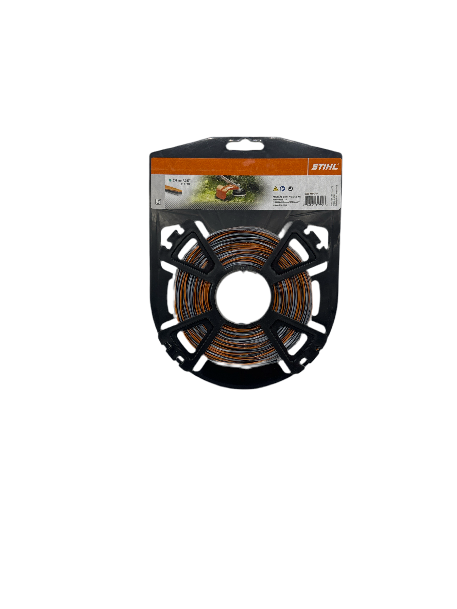 Stihl .080 x 295’ CF3 Pro Trimmer Line 0000 930 4319
