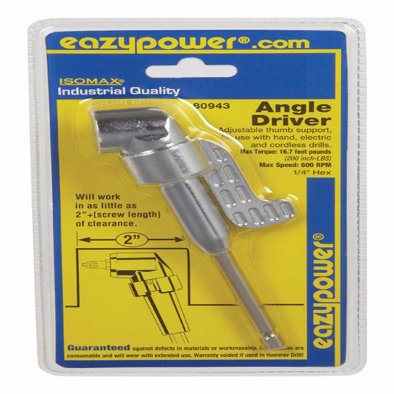 Eazypower 80943 Isomax Hex 2 in. L Drilling and Driving Utility Set Steel 1 pc