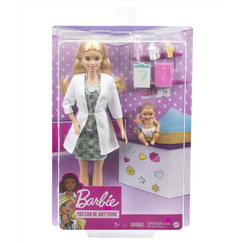 Barbie GVK03 Baby Doctor Doll Playset Multicolored