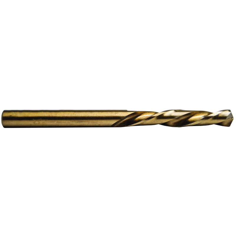 Century Drill & Tool 74116 Left 1/4 in. X 3-5/16 in. L Cobalt Steel Left Hand Drill Bit Straight Shank 1 p