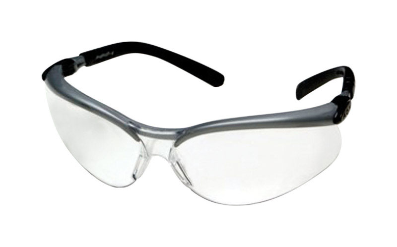3M 11380-00000-20 BX Anti-Fog Safety Glasses Clear Lens Black/Silver Frame 1 pc