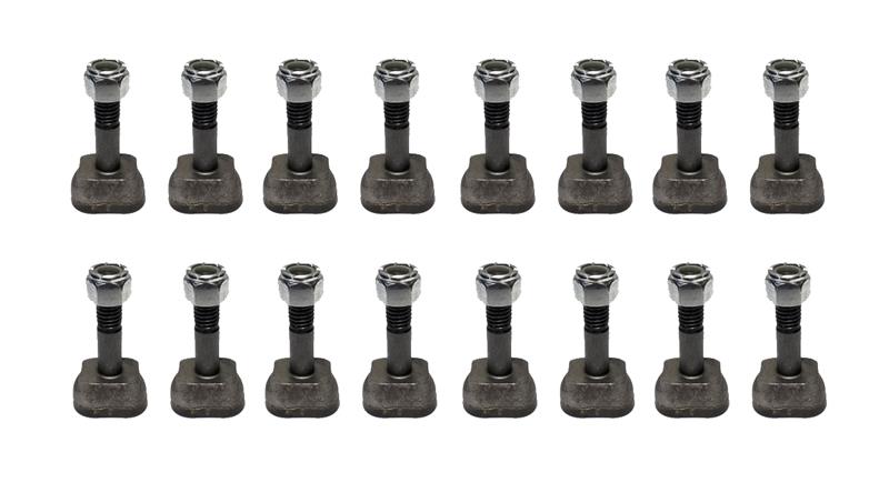 16-PACK Aftermarket Stump Grinder Teeth Compatible with Vermeer Yellow Jacket