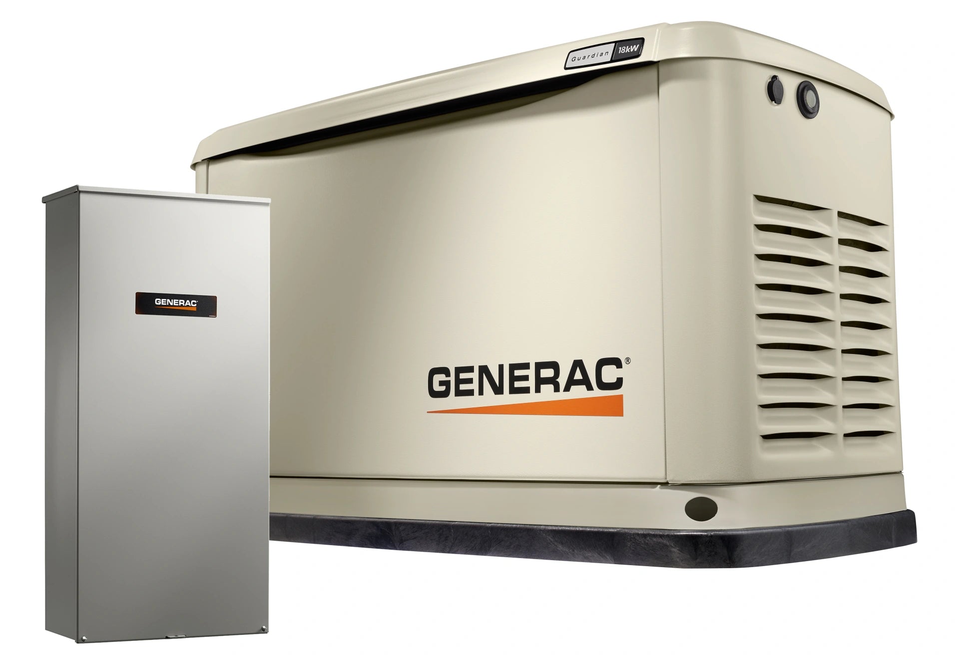 GENERAC 18KW GUARDIAN SERIES STANDBY GENERATOR w/Whole House Switch & Wi-Fi Enabled