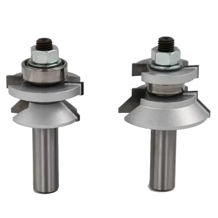 Infinity Tools 1/2" Shank 2-Pc. V-Tongue & Groove Router Bit Set