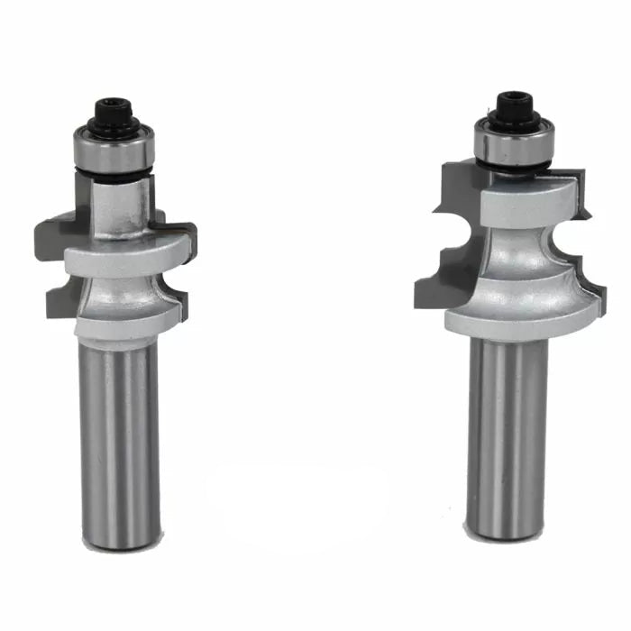Infinity Tools 1/2" Shank 2-Pc. Floor Making Router Bit Set with Nail Slot
