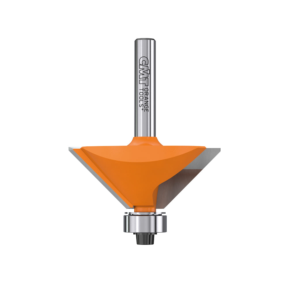CMT 836.130.11 CHAMFER BIT WITH BEARING D=3/4”x7/16” A=15° S=1/4”