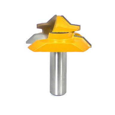 Microjig MB-050-0750LM FITFINDER Lock Miter Router Bit (1/2 Inch Shank)