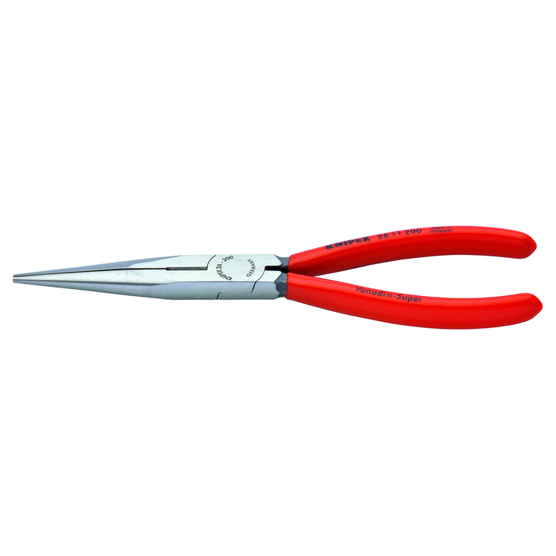 Knipex 26 11 200 SBA 8 in. Chrome Vanadium Steel Long Nose Pliers/Cutter