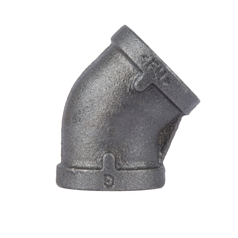 STZ Industries 350E45-3 3 in. FIP each X 3 in. D FIP Black Malleable Iron 45 Degree Elbow