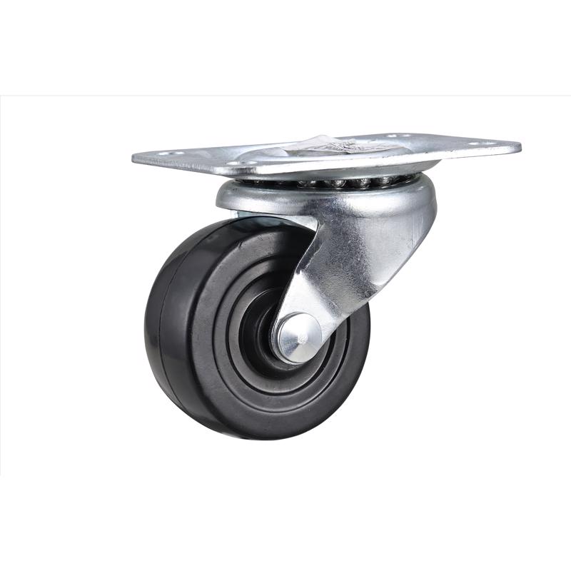 Projex 9478 2.5 in. D Swivel Soft Rubber Caster 100 lb 1 pk