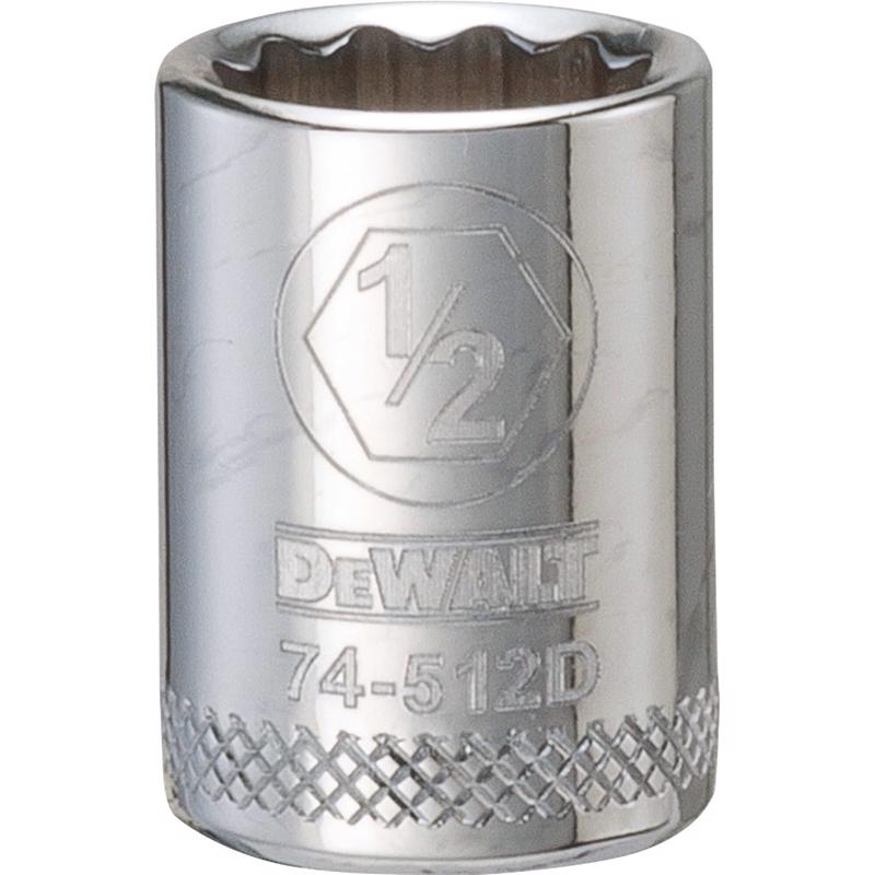 Dewalt DWMT74512OSP 1/2 in. X 3/8 in. drive SAE 12 Point Socket 1 pc