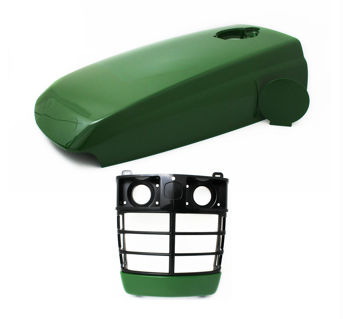 Hood Grille Kit Fits John Deere 4200 4210 4300 4310 4400 4410 LVU12062 LVA11379