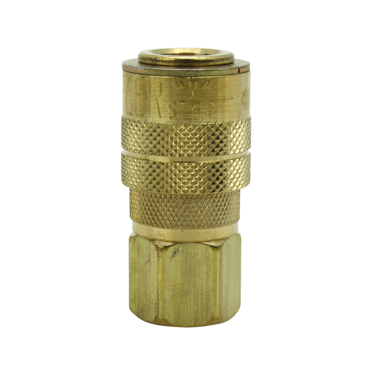 1/4" FNPT M-STYLE Coupler with Drag Guard