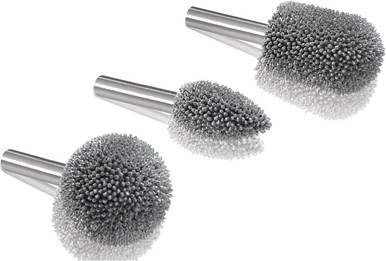 Kutzall 3-Piece Rotary Burr Kit - 1⁄4 Inch Shaft