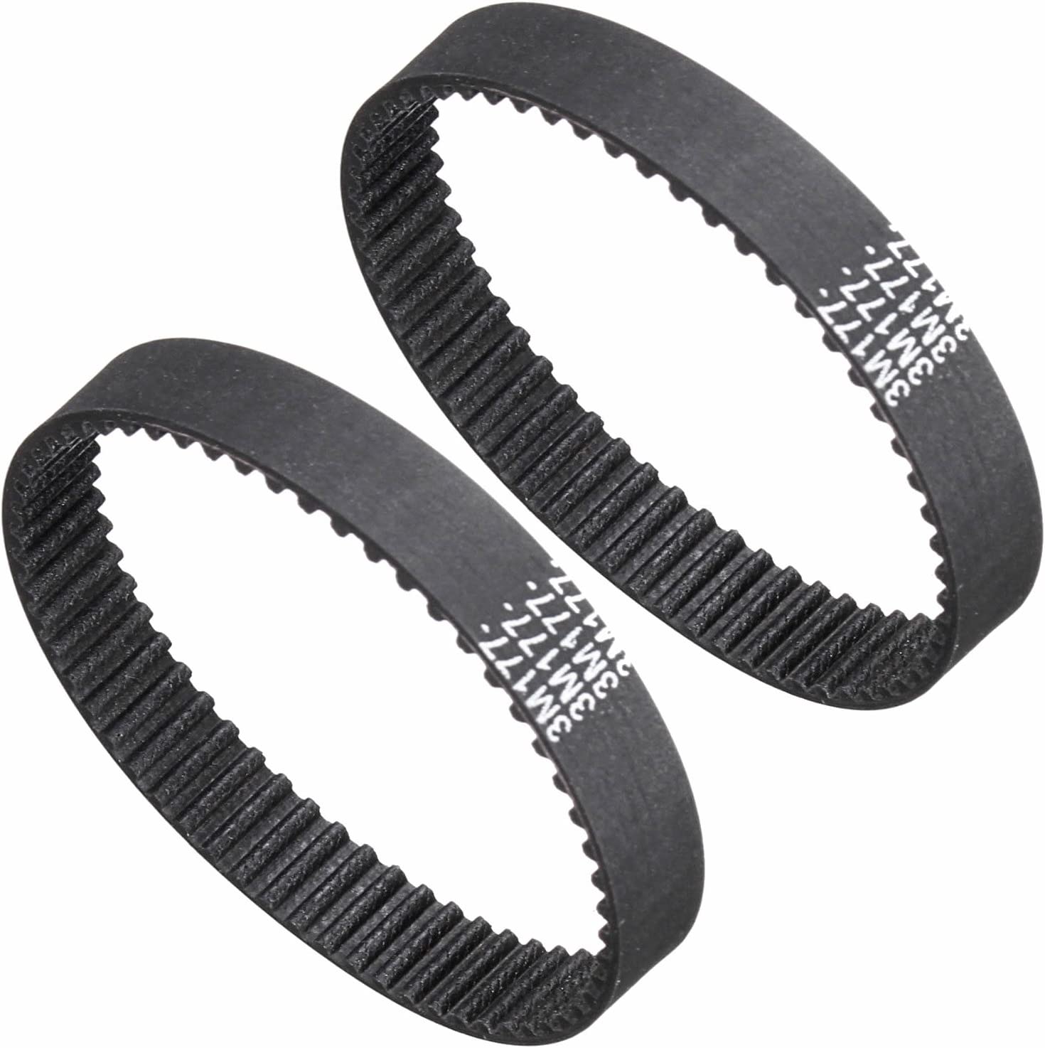 FOXBC 3M-177 Planer Drive Belt 324830-02 For Black & Decker 7696 Types 6-7, BD713, DeWALT KW715,KW713- 2 Pack