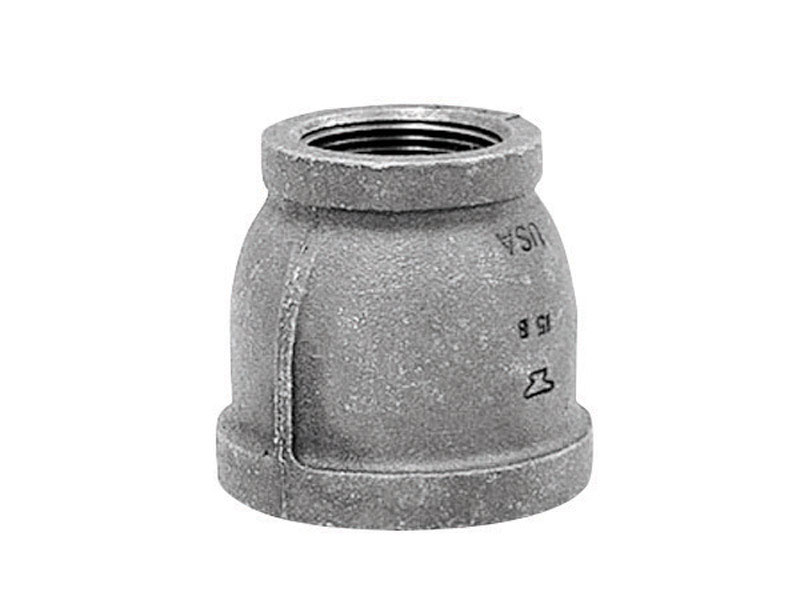 Anvil 8700135604 1-1/4 in. FPT X 1/2 in. D FPT Galvanized Malleable Iron Reducing Coupling
