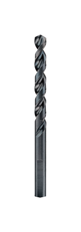 Dewalt DW1118 Black & Gold 9/32 in. X 4.25 in. L Black Oxide Drill Bit Round Shank 1 pc