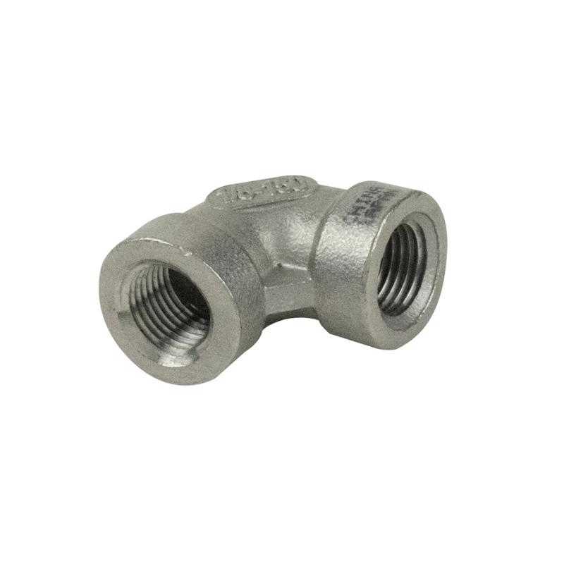 B&K SF-805 Proline 1/2 in. FIP X 1/2 in. D FIP Stainless Steel 90 Degree Elbow