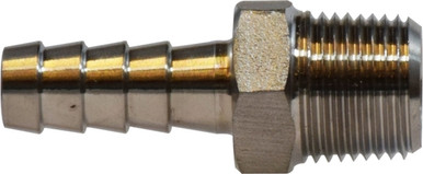 Stainless Rigid Male Adapter