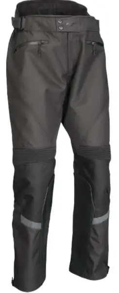 Z1R Counter Mens Textile Motorcycle Pants Black