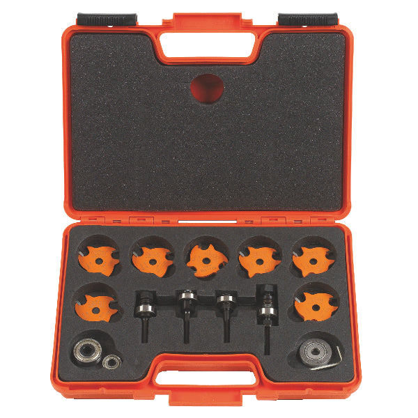 CMT 823.001.11 SLOT CUTTER SET S=1/4” - 1/2” (7-PCS.) T=3