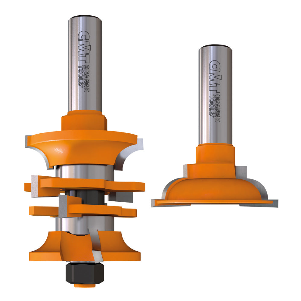 CMT 855.806.11 RAIL & STILE ROUTER BIT SET D=1-7/8”x1-3/4” S=1/2”