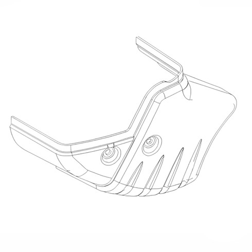 794540 HoodSnow Briggs and Stratton Genuine OEM Part