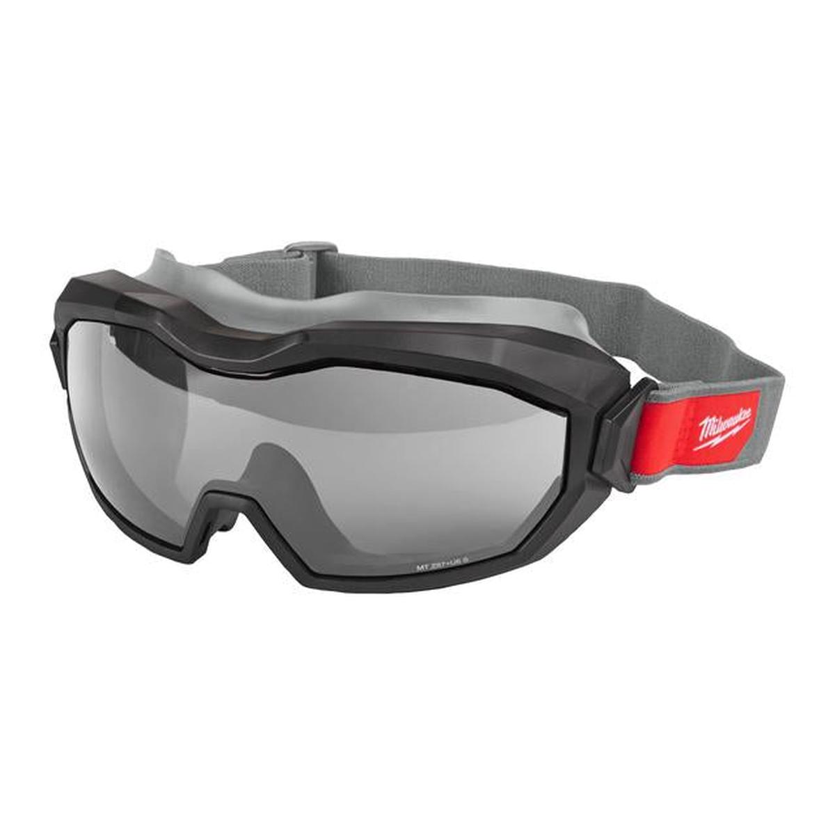 Milwaukee high-profile full-vision safety glasses gray 4932493438