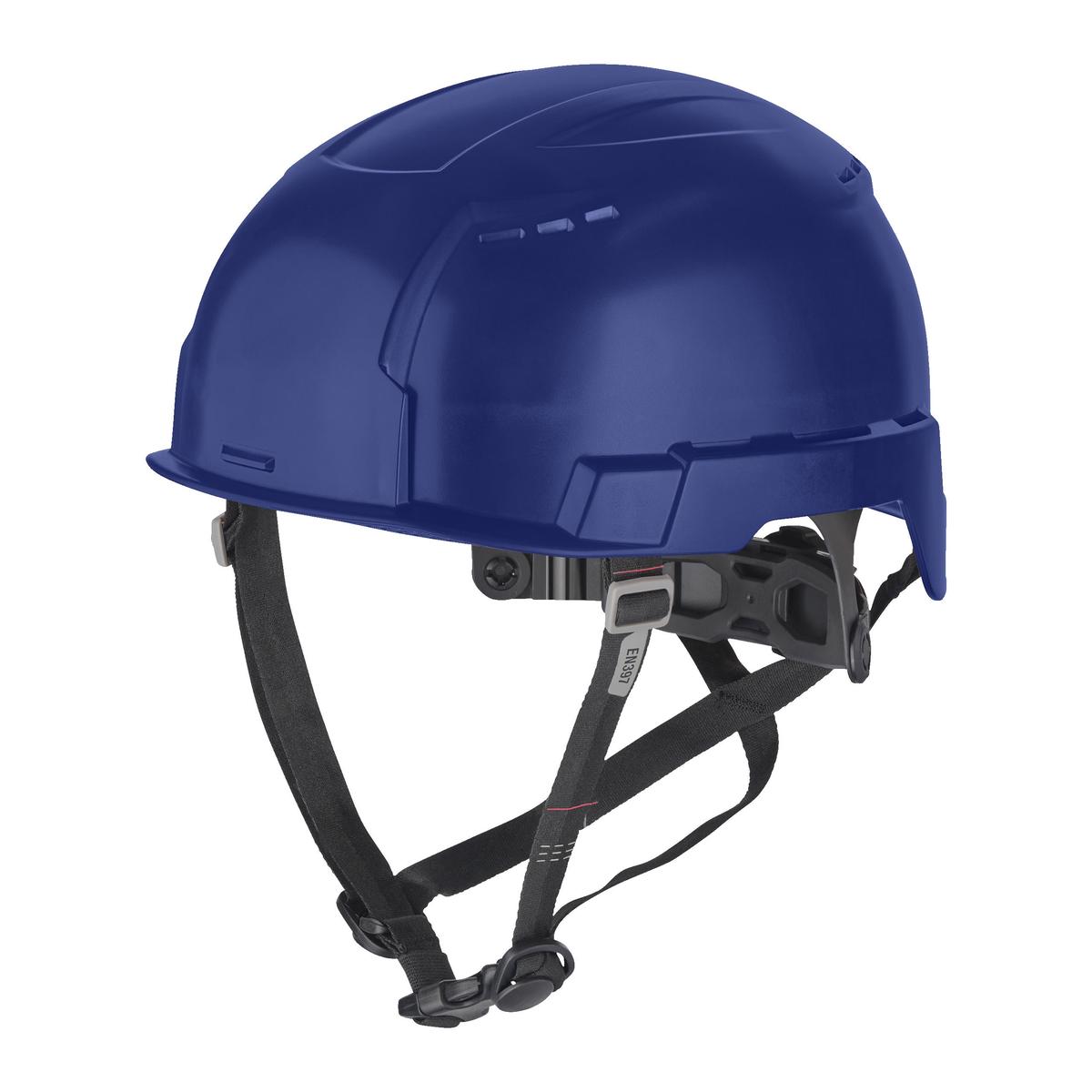 Milwaukee Industrial Climbing Helmet BOLT200 Blue ventilated 4932480651